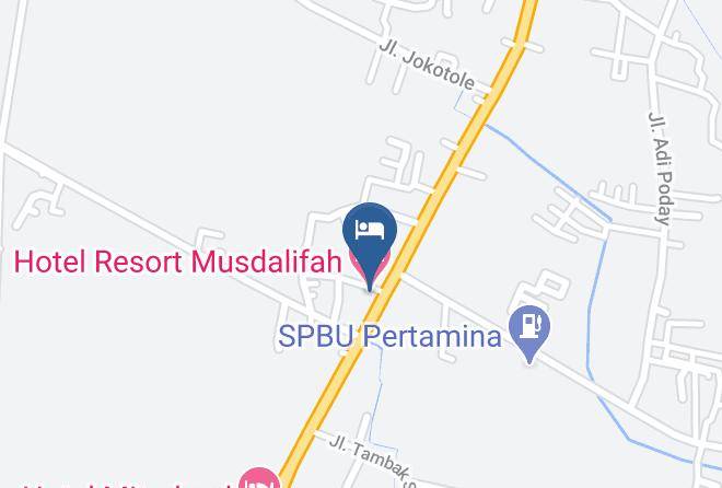 Sumenep Regency - Hotel Resort Musdalifah Maps