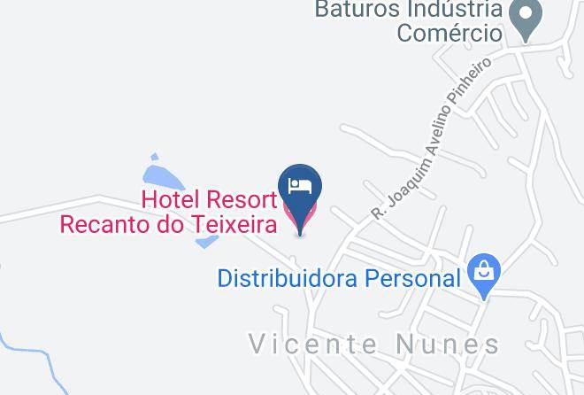 Nazare Paulista - Hotel Resort Recanto Do Teixeira Maps