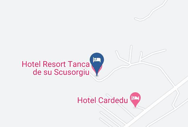Nuoro - Hotel Resort Tanca De Su Scusorgiu Maps