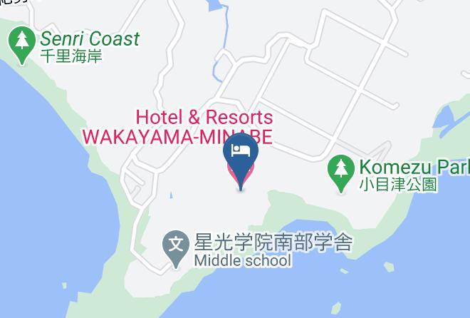 Minabe Townhidaka District - Hotel & Resorts Wakayama Minabe Maps
