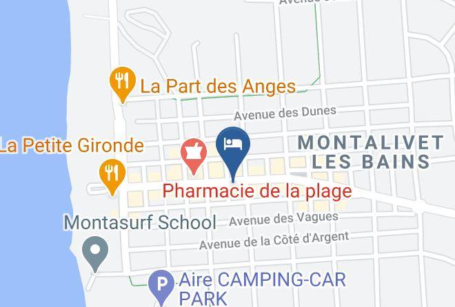Gironde - Hotel Rest Bar Les Copains Dabord Maps