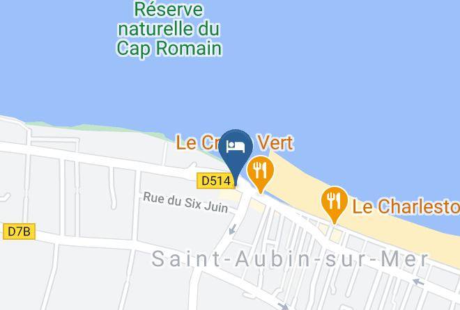 Calvados - Hotel Rest Le Saint Aubin Maps