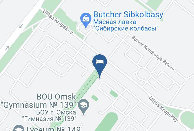 Omsk - Hotel Rest Time Maps