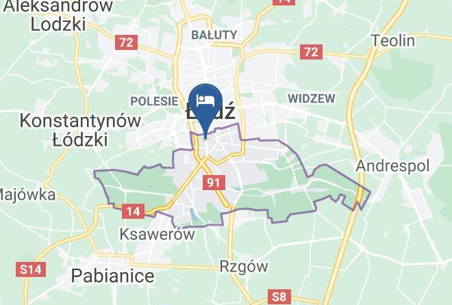 Lodz - Hotel Restauracja Alicja Maps