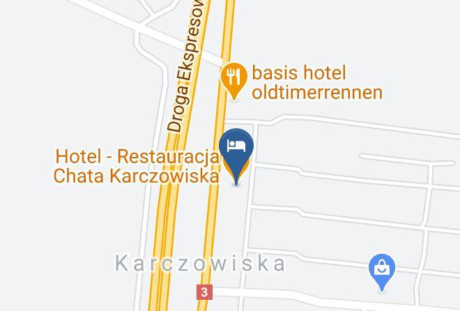 Hotel Restauracja Chata Karczowiska Map