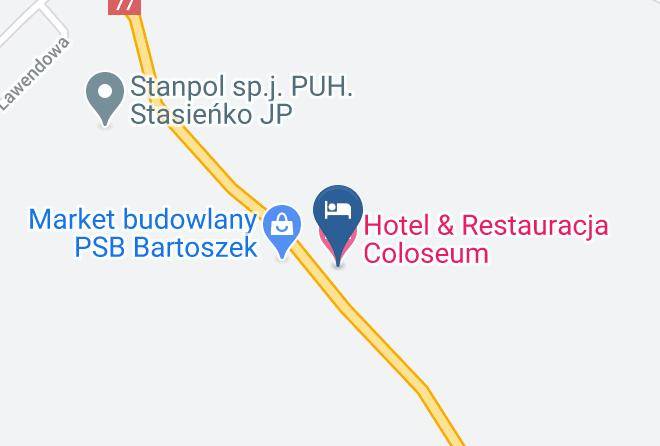 Jaroslawski - Hotel & Restauracja Coloseum Maps