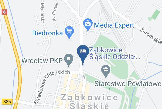 Zabkowice Slaskienty - Hotel Restauracja Dolnoslaska Maps