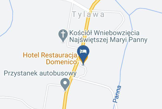 Krosnienski - Hotel Restauracja Domenico Maps