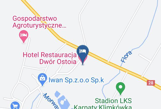 Krosnienski - Hotel Restauracja Dwor Ostoia Maps