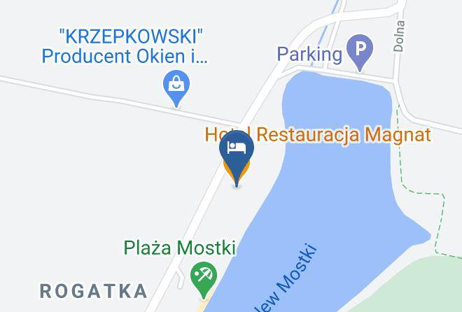 Skarzyski - Hotel Restauracja Magnat Maps