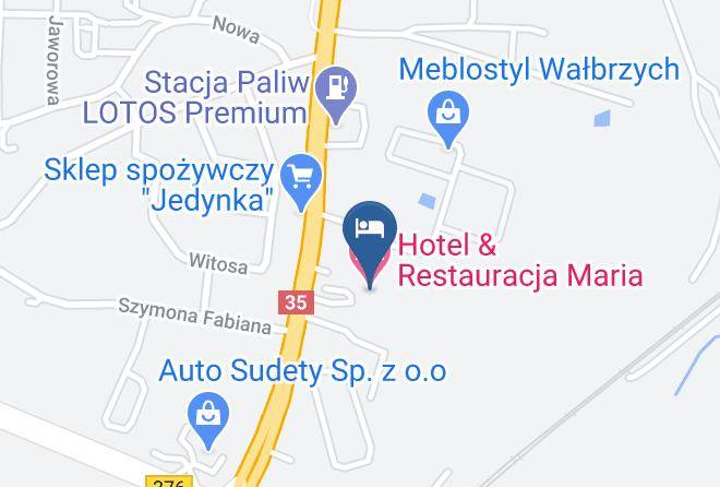 Hotel & Restauracja Maria Map