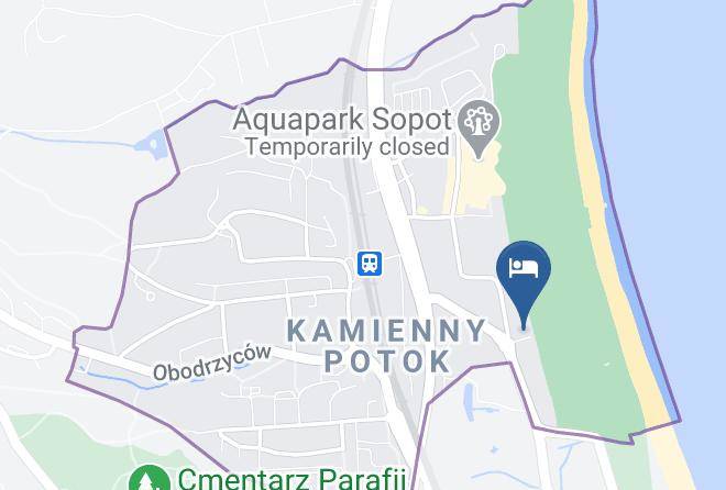 Sopot - Hotel Restauracja Maryla Maps