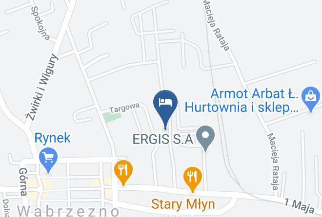 Wabrzeski - Hotel Restauracja Oaza Bis Maps