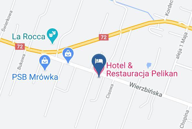 Zgierski - Hotel & Restauracja Pelikan Maps
