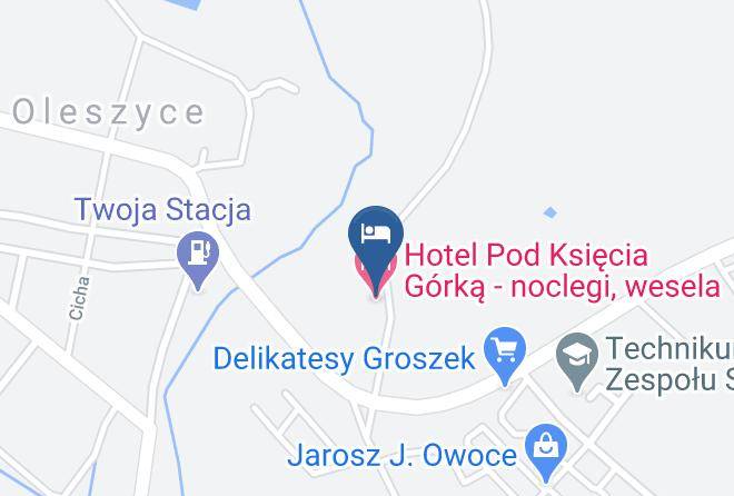 Lubaczowski - Hotel & Restauracja Pod Ksiecia Gorka Maps