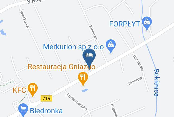 Grodziski - Hotel Restauracja U Czwarnow S C Maps