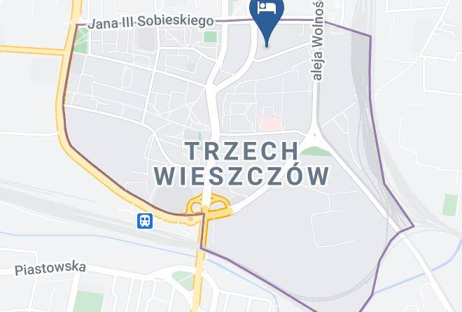 Czestochowa - Hotel Restauracja Zlote Arkady Maps