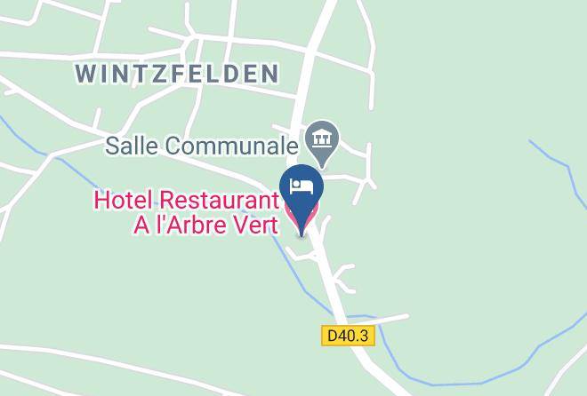 Haut Rhin - Hotel Restaurant A L'arbre Vert Maps