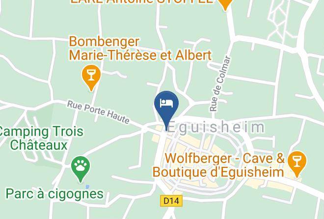 Haut Rhin - Restaurant A La Ville De Nancy Maps