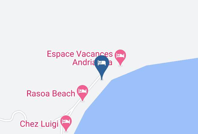 Brickaville - Hotel Restaurant Acacias Bungalows Maps