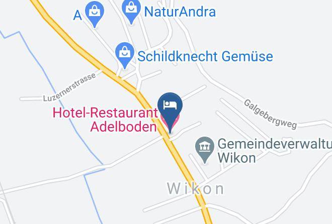 Willisau - Hotel Restaurant Adelboden Maps
