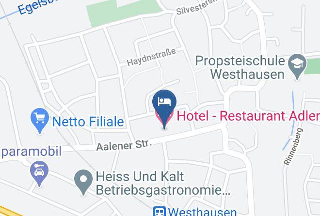 Hotel Restaurant Adler Map