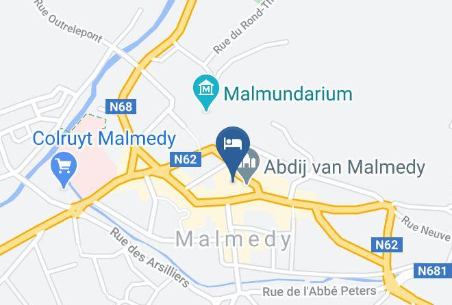 Liege - Hotel Restaurant Albert 1er Maps