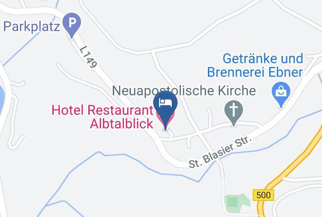 Waldshut - Hotel Restaurant Albtalblick Gmbh Maps