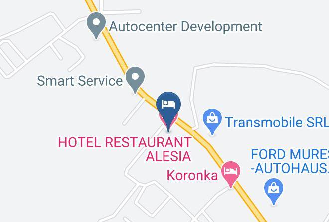 Corunca - Hotel Restaurant Alesia Maps
