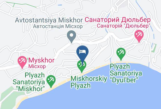 Yalta - Hotel Restaurant Ali Baba Maps