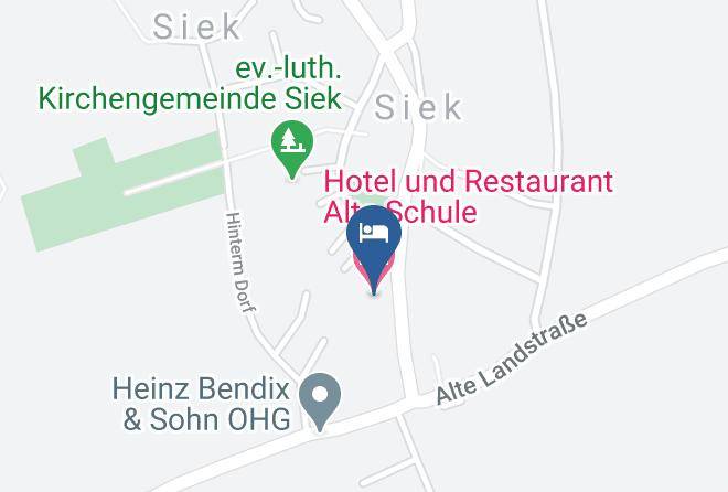 Hotel Und Restaurant Alte Schule Gmbh Map