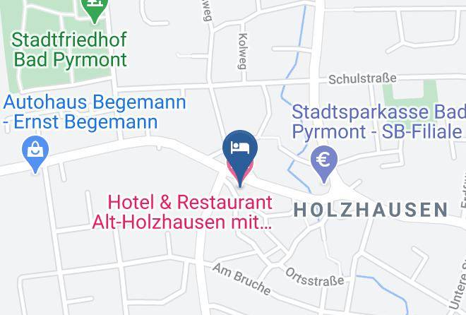 Hameln Pyrmont - Hotel & Restaurant Alt Holzhausen Mit Kegelbahn Maps