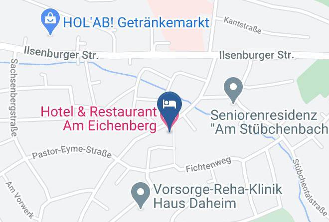 Goslar - Hotel & Restaurant Am Eichenberg Maps