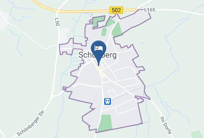 Plon - Hotel Restaurant Am Rathaus Schonberg Holstein Maps