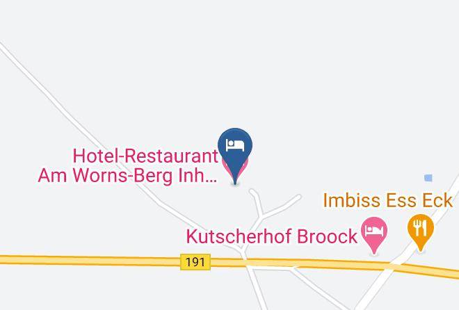 Ludwigslust Parchim - Hotel Restaurant Am Worns Berg Inh Britta Kinzel Maps