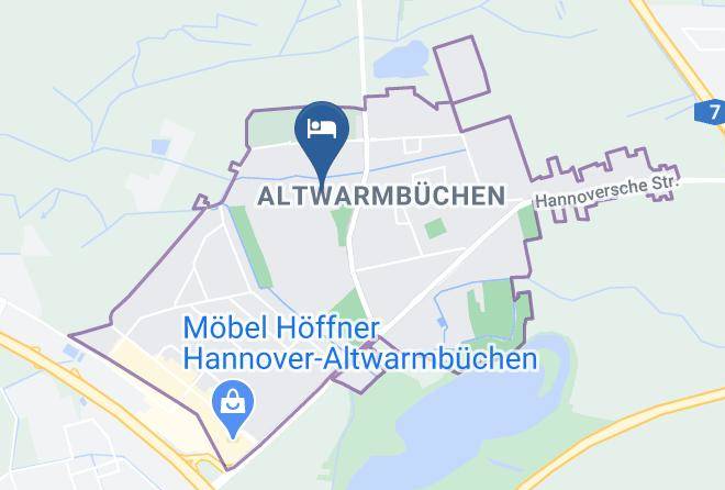 Stadt Hannover - Hotel Restaurant Amadeus Maps