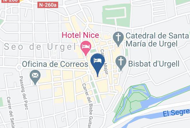 Hotel Restaurant Andria Map