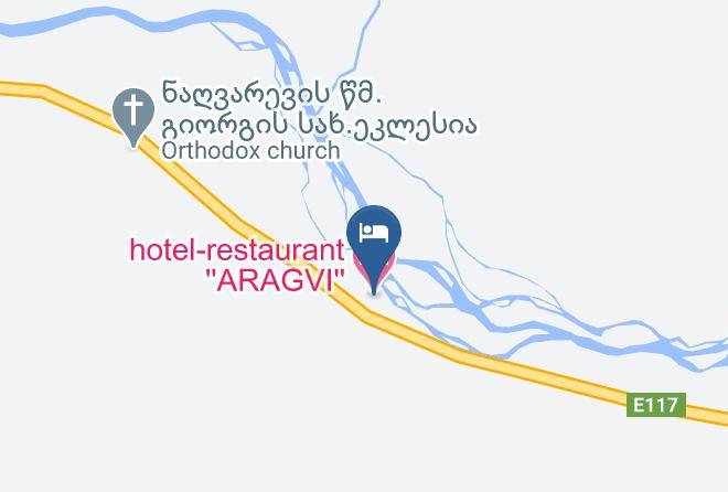 Georgia - Hotel Restaurant ''aragvi'' Maps