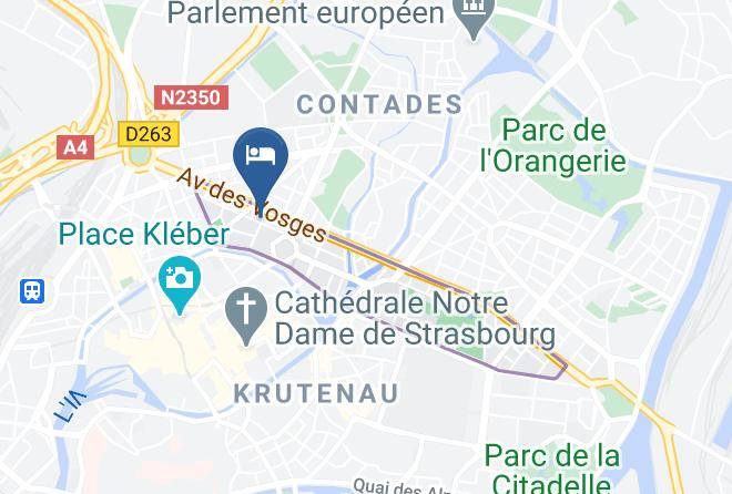 Bas Rhin - Hotel Restaurant Au Boeuf Maps