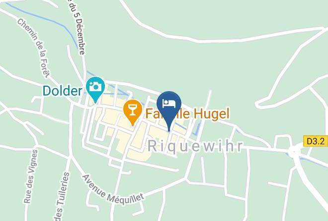 Haut Rhin - Hotel Du Cerf Maps