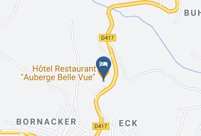 Haut Rhin - Hotel Restaurant Auberge Belle Vue Maps
