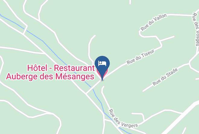 Moselle - Hotel Restaurant Auberge Des Mesanges Maps