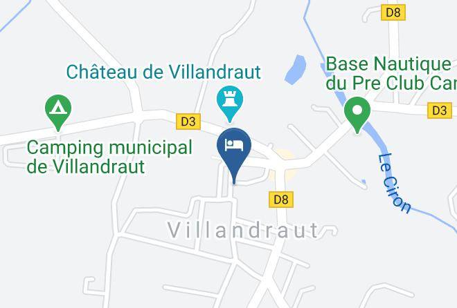 Gironde - Hotel Restaurant Auberge La Cremaillere Maps
