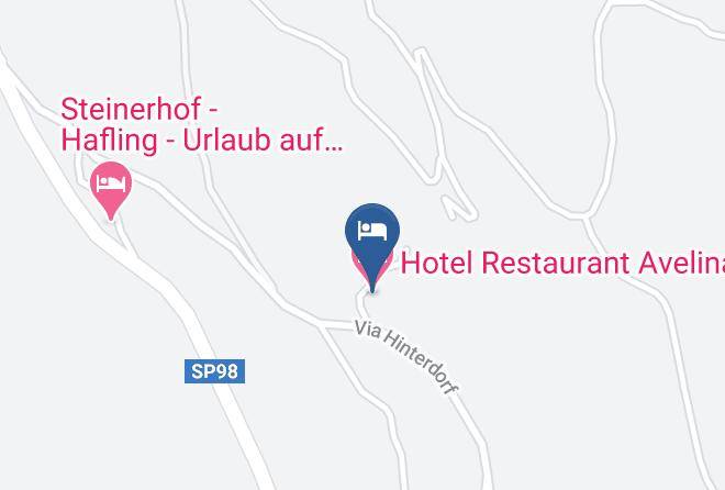 Bolzano - Hotel Restaurant Avelina Maps