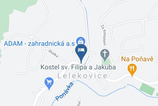 Brno Province - Hotel Restaurant Babi Lom Maps