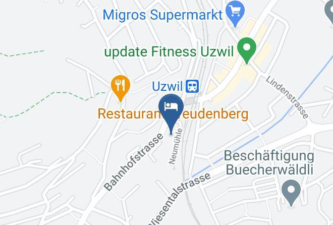 Wil - Hotel Restaurant Bahnhof Uzwil Maps