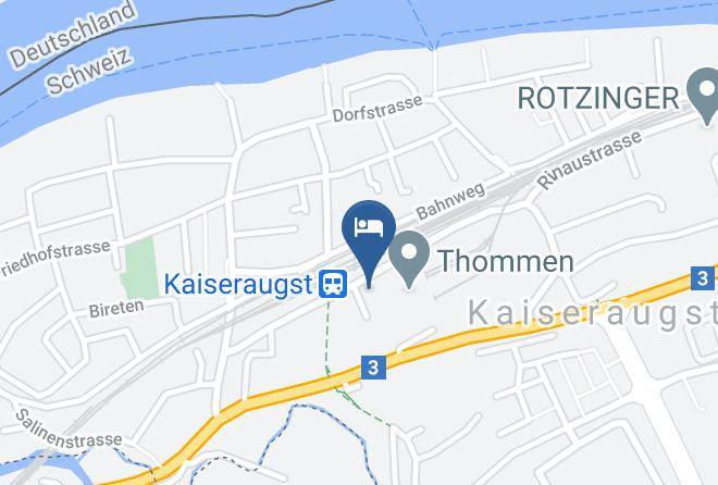 Rheinfelden - Hotel Restaurant Bahnhofli Maps