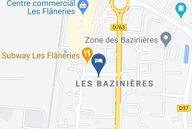 Vendee - Hotel Initial By Balladins La Roche Sur Yon Maps