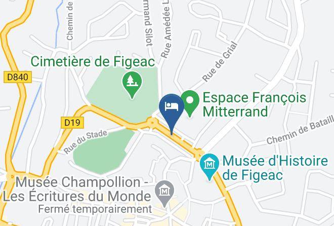 Lot - Hotel Restaurant Bar Le Foirail Maps