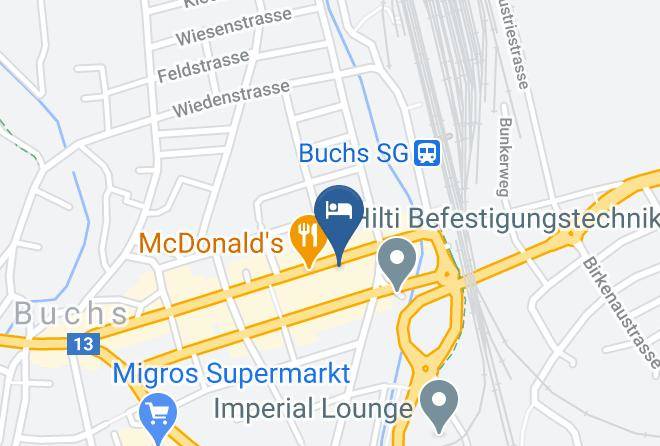 Werdenberg - Hotel Restaurant Baren Maps